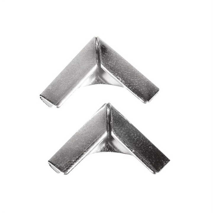 Coins en métal argent 14 x 14 mm - Rayher - Rougier et Plé