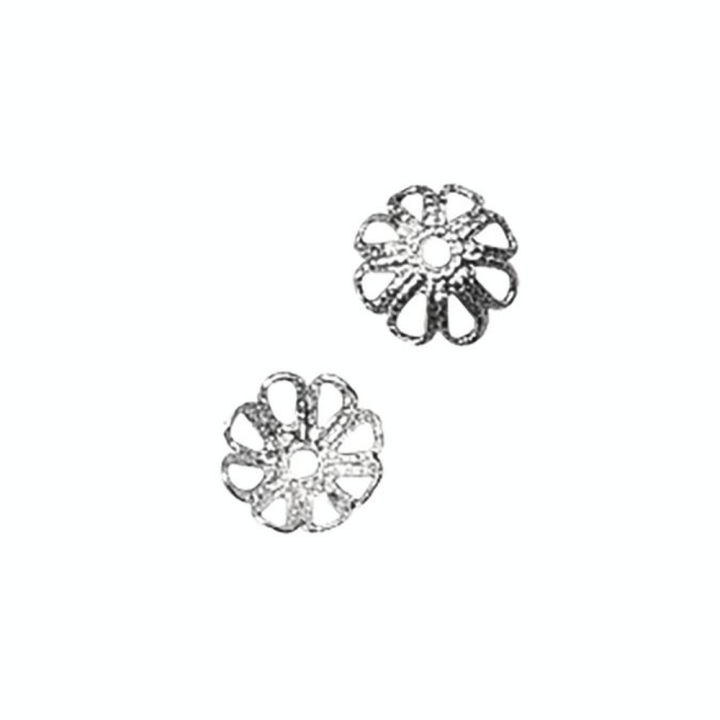 Coupelle argenté vieilli Ø 7 mm x 25 pces - Rayher - Rougier et Plé