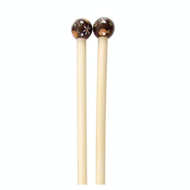 Aiguille à tricoter en bambou 40 cm - n° 9 - DMC - Rougier et Plé