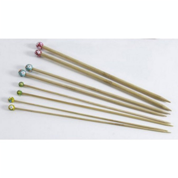 Aiguille à tricoter en bambou 40 cm - n° 10 - DMC - Rougier et Plé