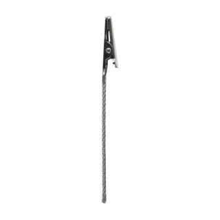 Pince crocodile sur câble semi-rigide 10 cm - 4 pcs - Rayher - Rougier et Plé