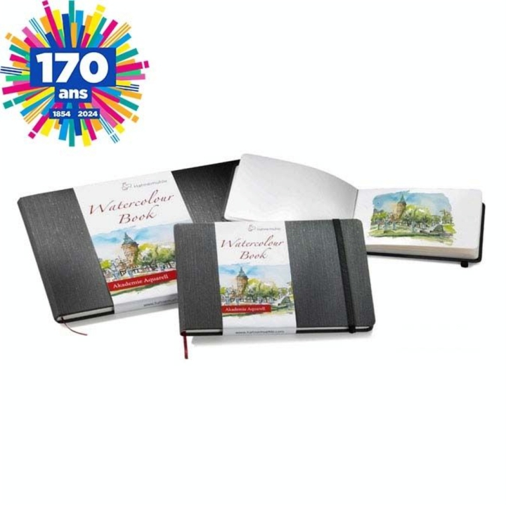 Livre de papier aquarelle Watercolour Book 200 g/m² - 30 pages Paysage - Hahnemühle - Rougier et Plé