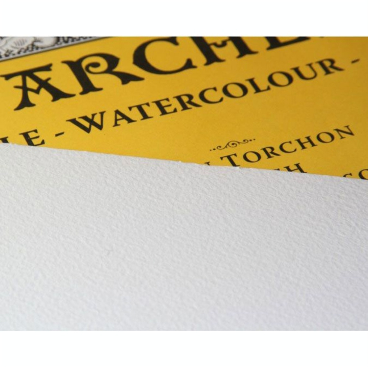 Bloc de papier aquarelle Grain torchon 300 g/m² - 20 pages - Arches - Rougier et Plé