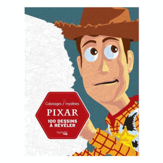 Coloriages mystères Pixar 100 Dessins à révéler - Hachette - Rougier et Plé