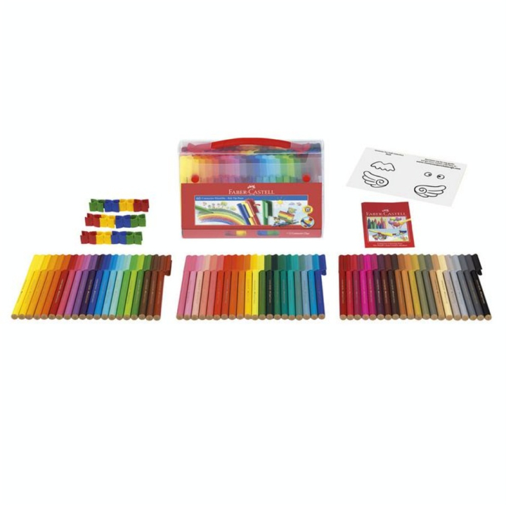 Feutre Connector Mallette de 60 pièces - Faber-Castell - Rougier et Plé
