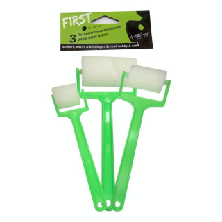 Rouleau mousse Set de 3 tailles 25 - 40 - 60 mm - Léonard - Rougier et Plé