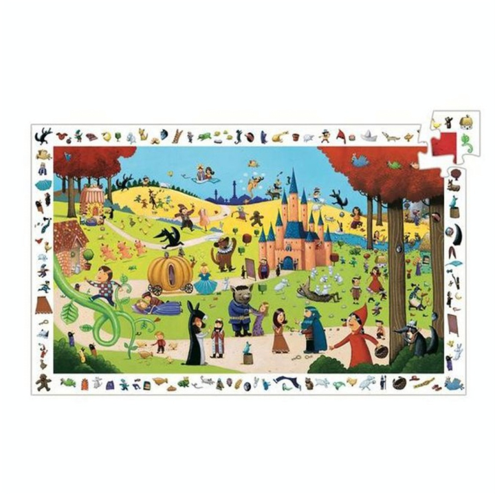 Puzzles d'observation Contes 54 pcs - Djeco - Rougier et Plé