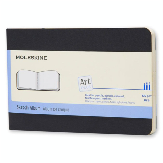 Album croquis Papier 120 g/m² 9 x 14 cm - Moleskine - Rougier et Plé