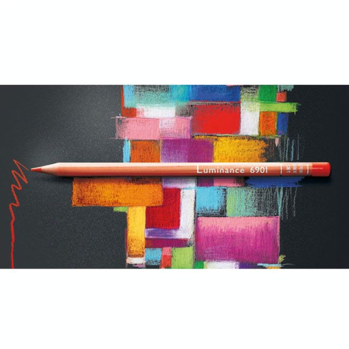 Crayon de couleur Luminance 6901 - Caran d'Ache - Rougier et Plé
