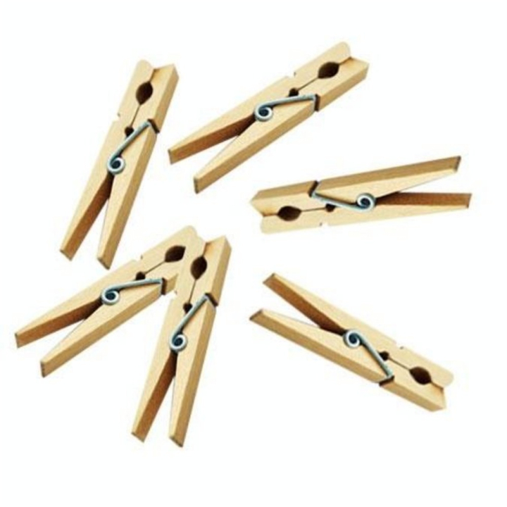 Pince à linge en bois 3.5 x 1 cm 16 pcs - Artemio - Rougier et Plé