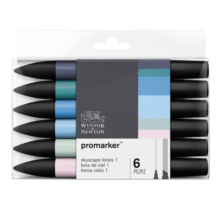 Marqueur Promarker Set Paysage aérien n°1 - Winsor & Newton - Rougier et Plé