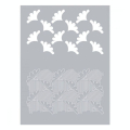 Pochoir pour pâte polymère 114 x 153 mm Wax - Graine Créative - Rougier et Plé
