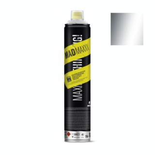 Peinture en spray MTN MADMAXXX 750 ml Chrome - Montana - Rougier et Plé