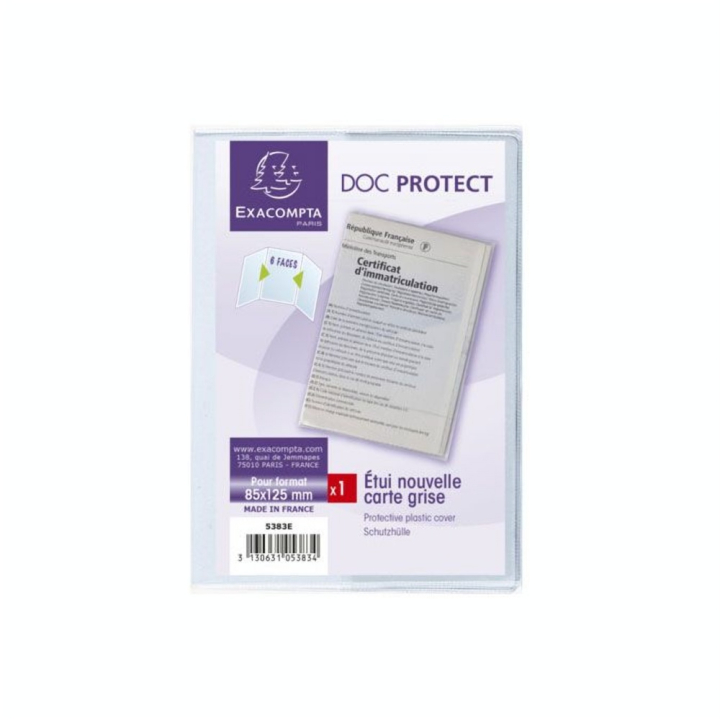 Étui de protection Nouvelle carte grise - Exacompta - Rougier et Plé