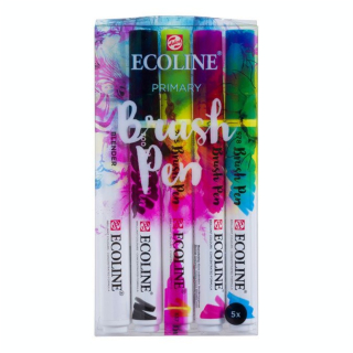 Feutre pinceau Brush Pen Set primaire - Ecoline - Rougier et Plé
