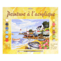 Peinture par numéro Rivage Breton - Oz International - Rougier et Plé