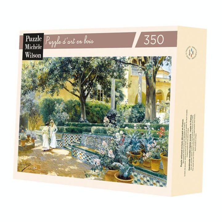 Puzzle en bois 350 pièces Les jardins de l'alcazar - Puzzle Michèle Wilson - Rougier et Plé