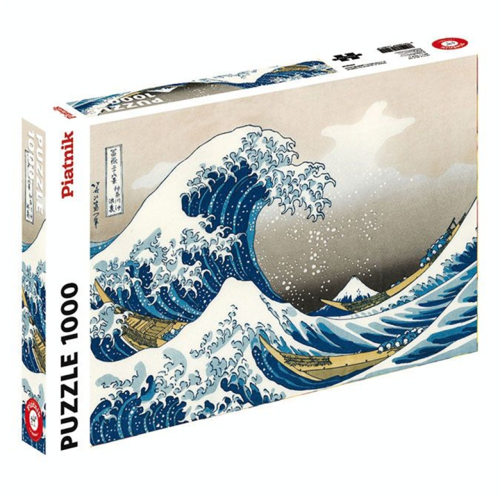 Puzzle 1000 pièces Hokusai La vague - Piatnik - Rougier et Plé