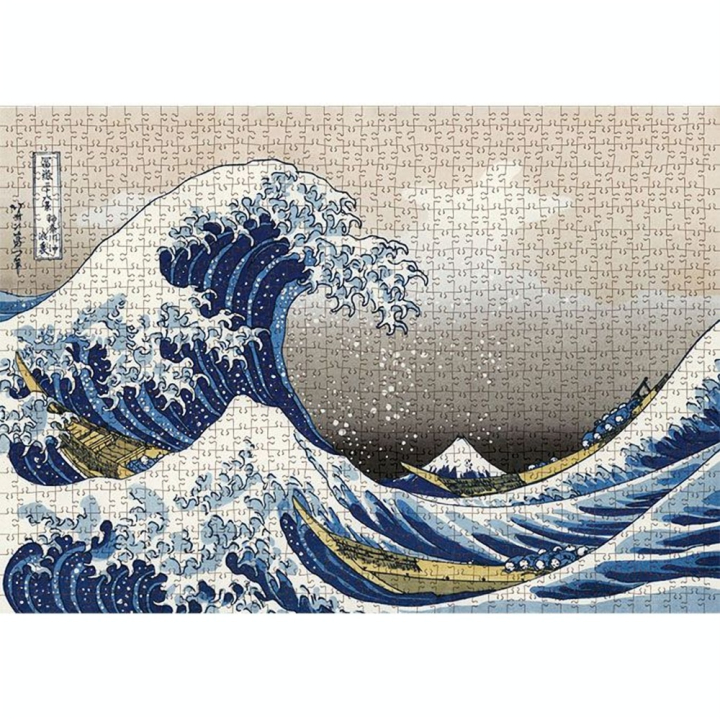 Puzzle 1000 pièces Hokusai La vague - Piatnik - Rougier et Plé