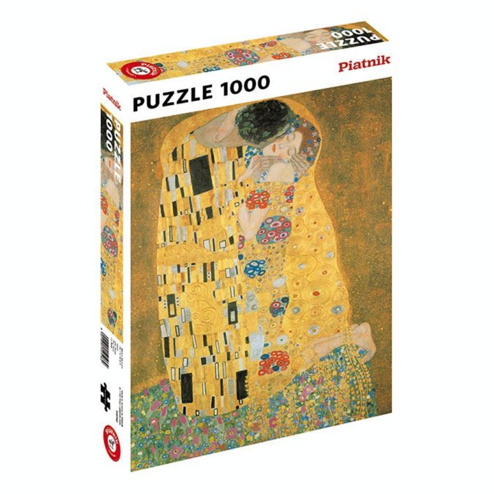 Puzzle 1000 pièces Klimt Le baiser - Piatnik - Rougier et Plé