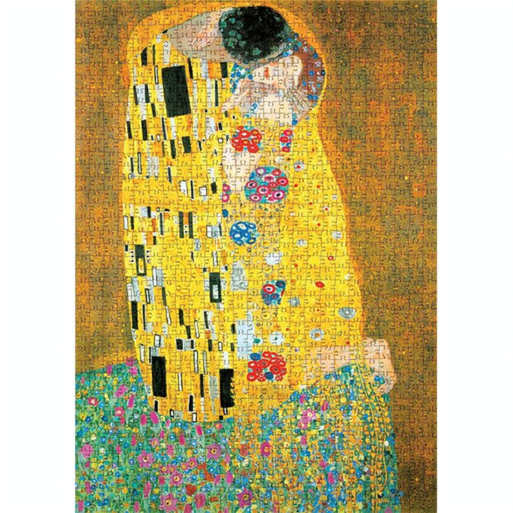 Puzzle 1000 pièces Klimt Le baiser - Piatnik - Rougier et Plé