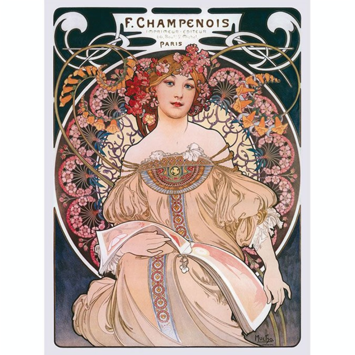 Puzzle 1000 pièces Mucha - Piatnik - Rougier et Plé