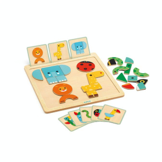 Jeu éducatif magnétique Géobasic - Djeco - Rougier et Plé