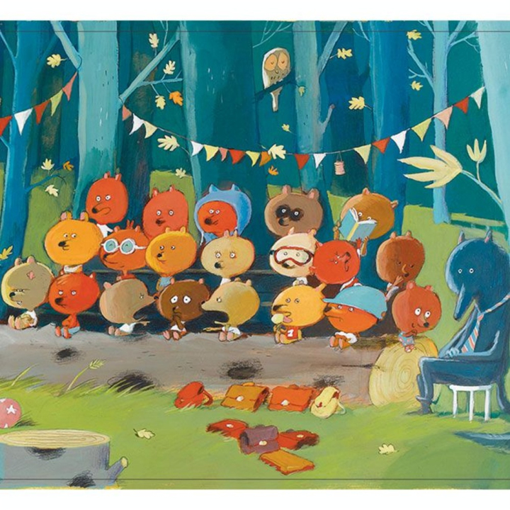 Puzzle Gallery Forest friends 100 pièces - Djeco - Rougier et Plé