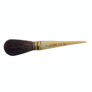 Pinceau mouilleur en petit gris pur s.318RB - Léonard - Rougier et Plé