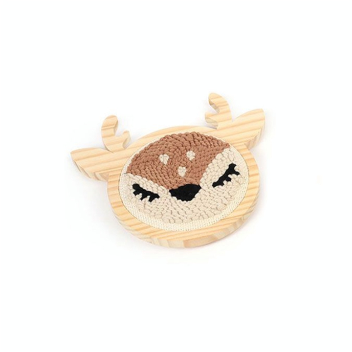Kit de punch needle Biche - Graine Créative - Rougier et Plé