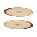 Rondelle de peuplier ovale 37 x 42 cm 2 pcs - Artemio - Rougier et Plé