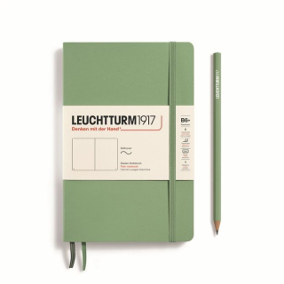 Carnet de notes Souple B6+ 12,5 x 19 cm Uni - Leuchtturm1917 - Rougier et Plé