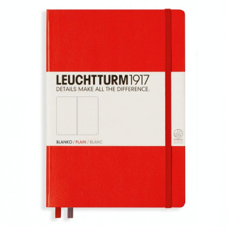 Carnet de notes A5 14,5 x 21 cm Rigide Pages Blanches - Leuchtturm1917 - Rougier et Plé