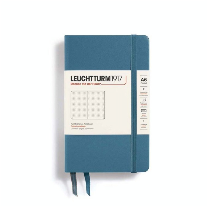 Carnet de notes Rigide A6 9 x 15 cm Pointillé - Leuchtturm1917 - Rougier et Plé