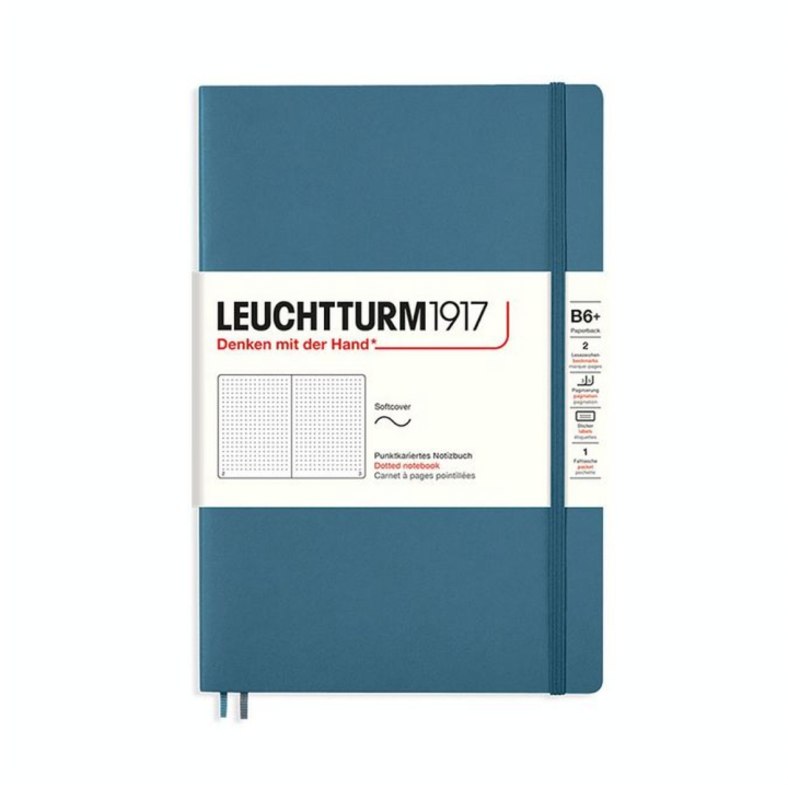 Carnet de notes Souple B6+ 12,5 x 19 cm Pointillé - Leuchtturm1917 - Rougier et Plé