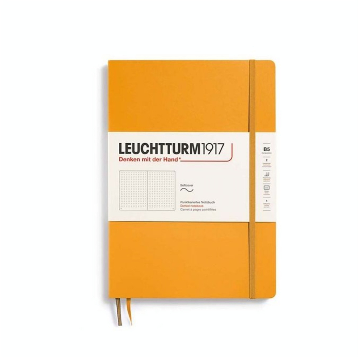 Carnet de notes Souple B5 17,8 x 25,4 cm Pointillé - Leuchtturm1917 - Rougier et Plé