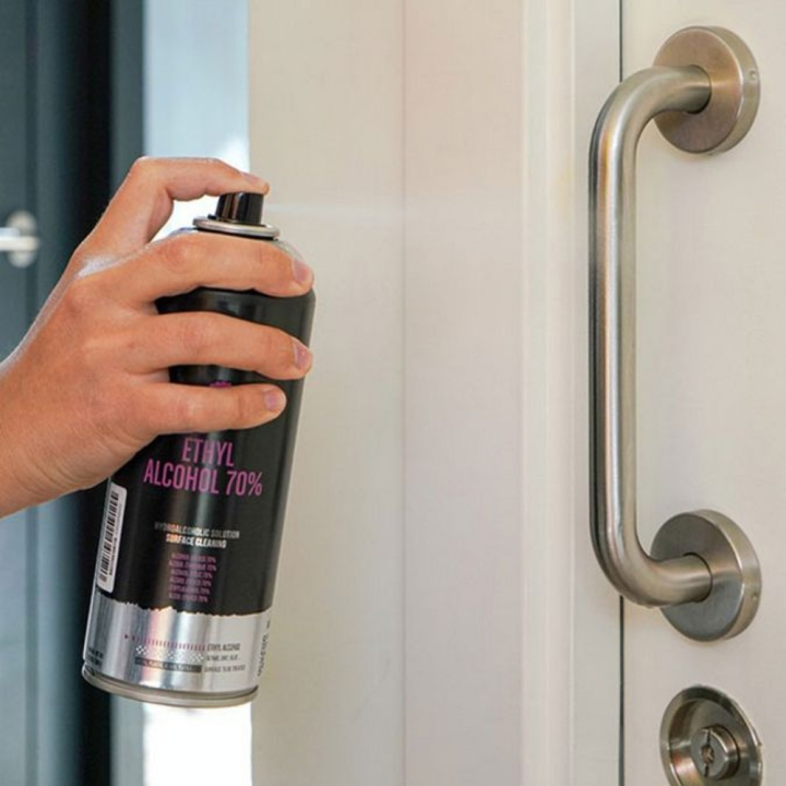 Nettoyant désinfectant alcool 70 % 400 ml - Montana - Rougier et Plé