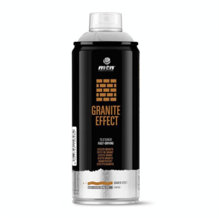 Peinture en spray MTN Pro effet granit noir 400 ml - Montana - Rougier et Plé