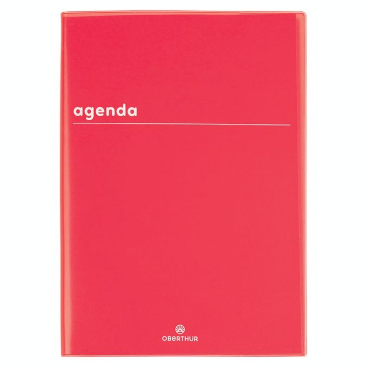 Agenda scolaire 2023-2024 journalier  Boréal Rouge - Editions Oberthur - Rougier et Plé