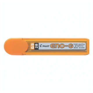 Mine graphite Ø 0.9 2B Eno-G 12 pcs - Pilot - Rougier et Plé