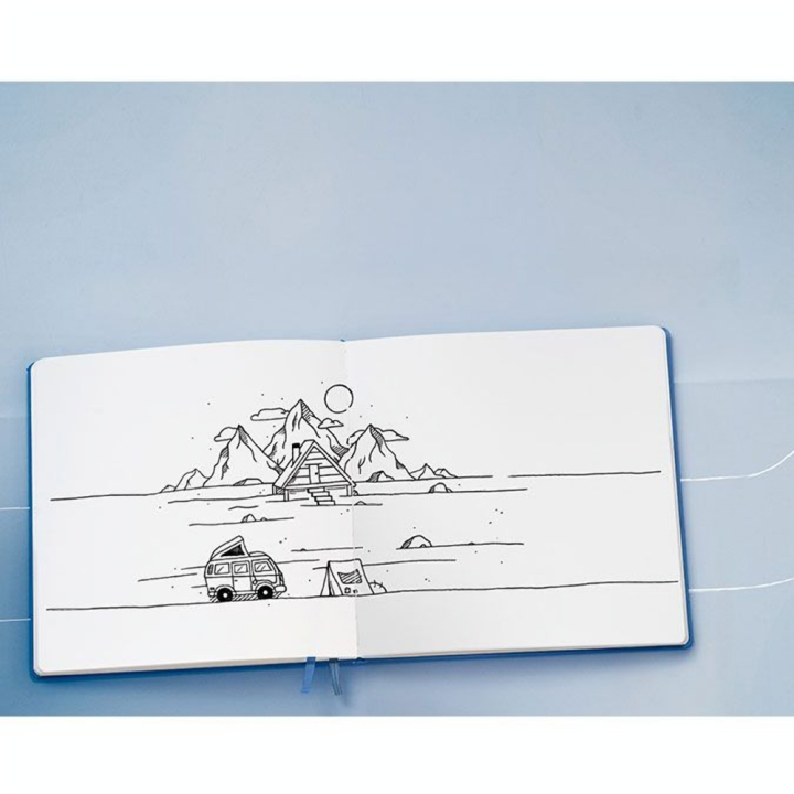 Carnet de croquis Master 150 g/m² 22,5 x 31,6 cm 112p - Leuchtturm1917 - Rougier et Plé