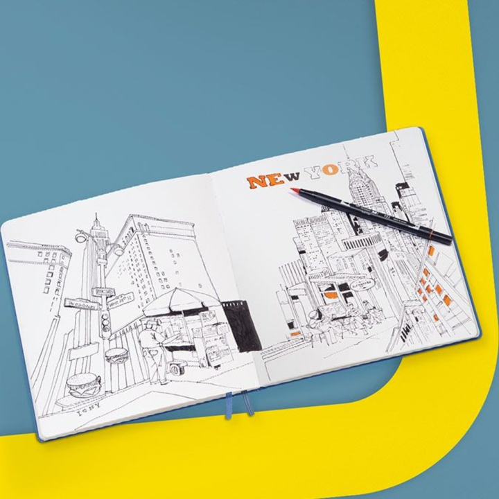 Carnet de croquis Master 150 g/m² 22,5 x 31,6 cm 112p - Leuchtturm1917 - Rougier et Plé