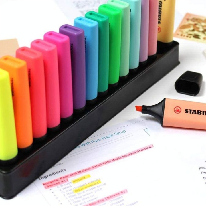 Surligneur BOSS ORIGINAL Édition Collector 15 couleurs - STABILO - Rougier et Plé