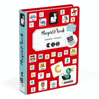 Jeu éducatif Magnéti'book alphabet 142 magnets - Janod - Rougier et Plé