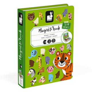 Jeu éducatif Magnéti'book Animaux 30 magnets - Janod - Rougier et Plé