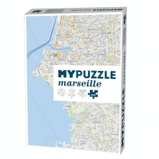 Puzzle plan de Marseille - Helvetiq - Rougier et Plé