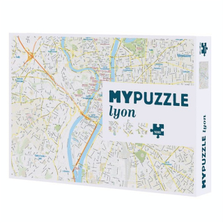 Puzzle plan de Lyon - Helvetiq - Rougier et Plé