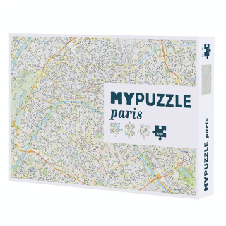 Puzzle plan de Paris - Helvetiq - Rougier et Plé