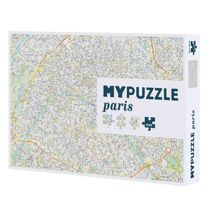 Puzzle plan de Paris - Helvetiq - Rougier et Plé