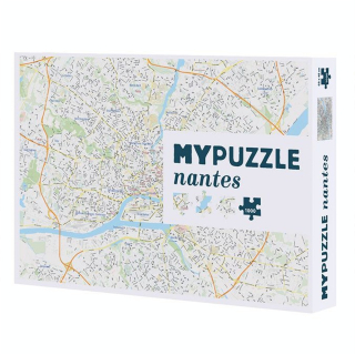 Puzzle plan de Nantes - Helvetiq - Rougier et Plé